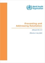 Document cover of Preventing and Addressing Retaliation