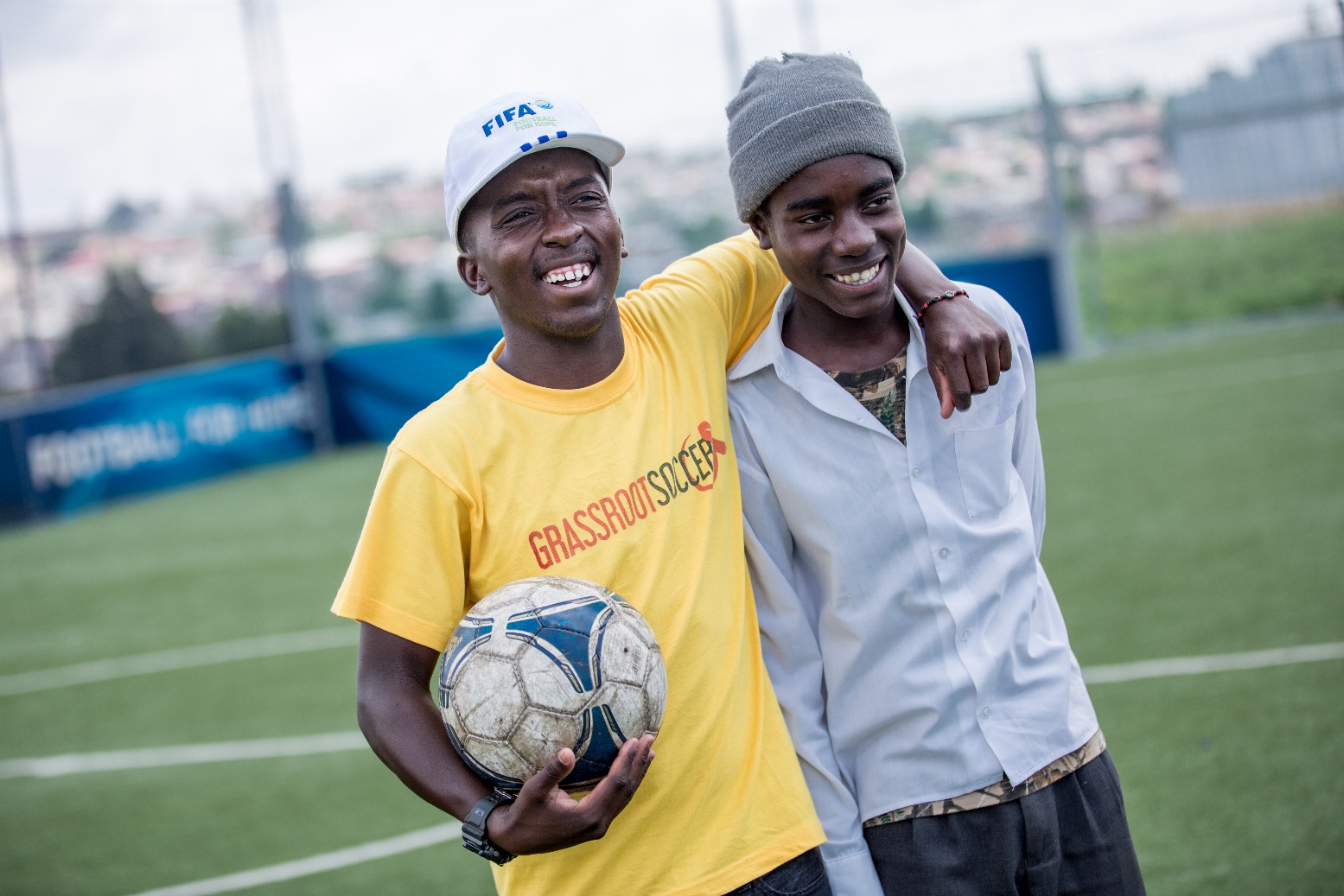 Grassroot Soccer, an adolescent health organization, leverages the power of soccer to equip young people with information, services and mentorship to live healthier lives.