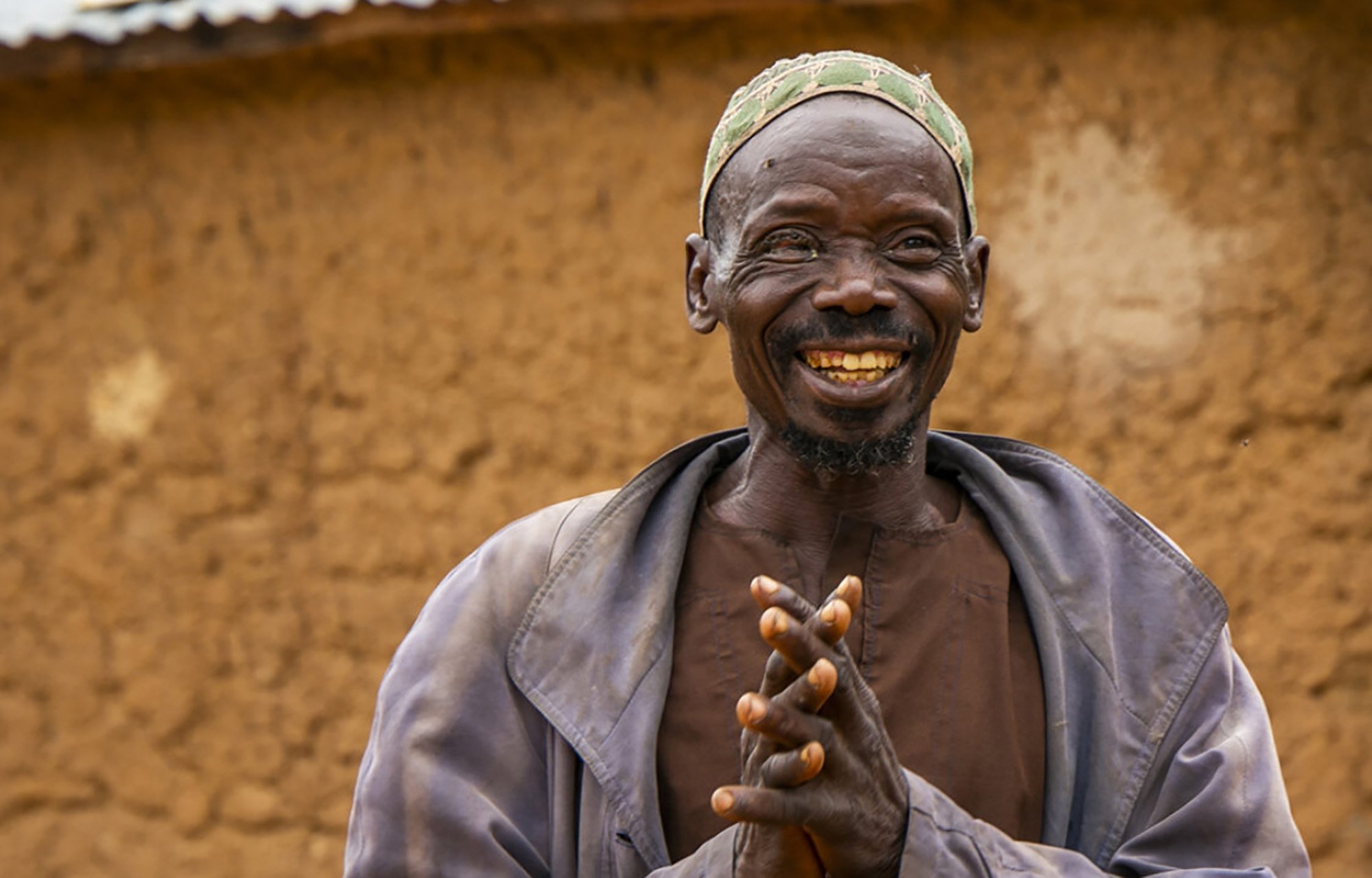 Adou, a beninese farmer who can care for his animals again