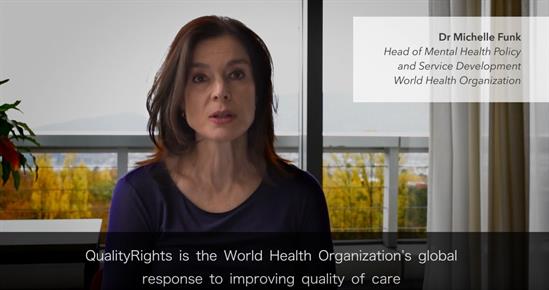 Providing QualityRights in mental health services